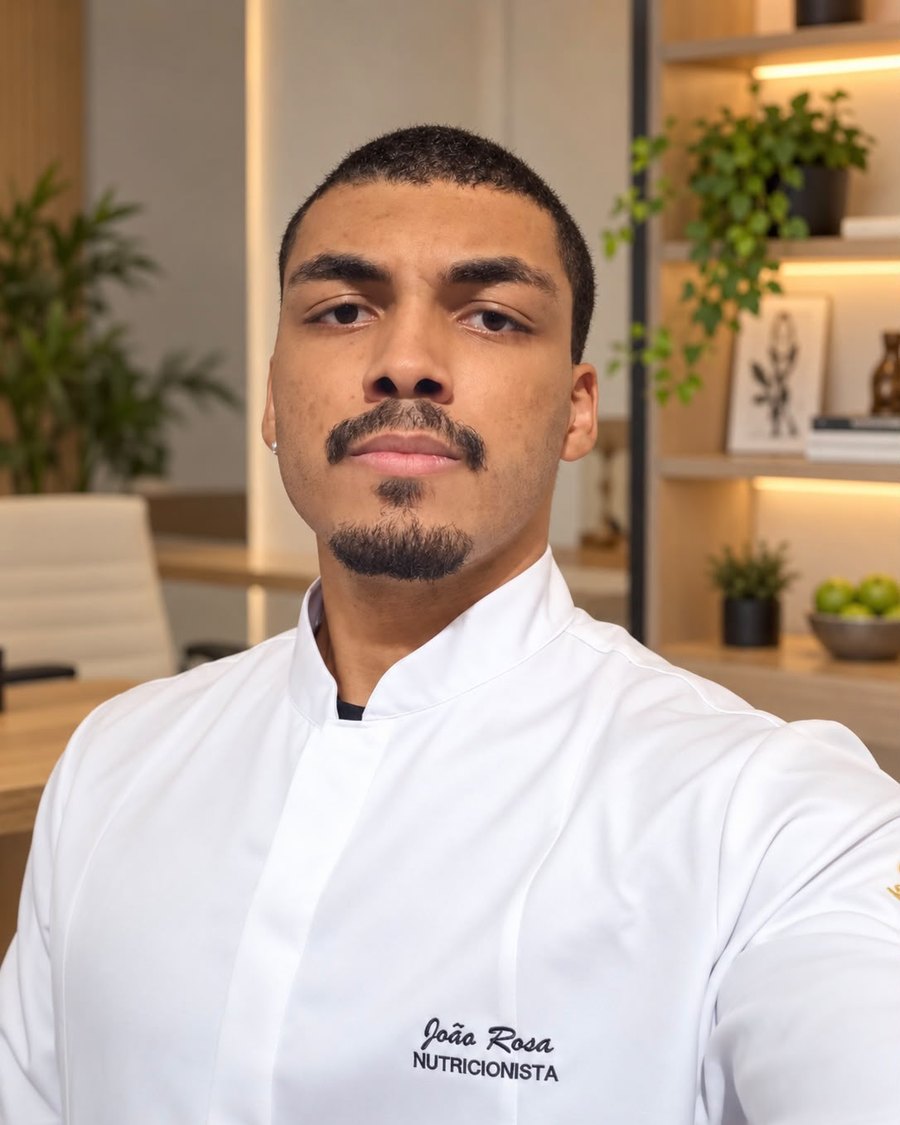 João Rosa no consultório
